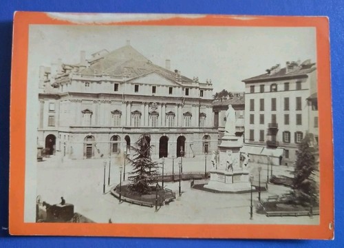 1880ca milano piazza e - milano,