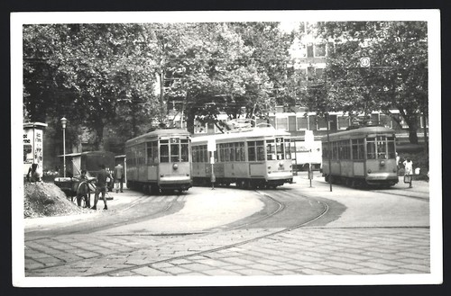 Fotografia milano tram in - fotografia,