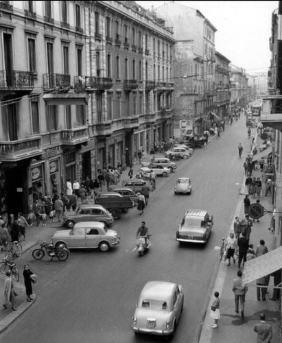 Fotografia vintage milano via - fotografia,