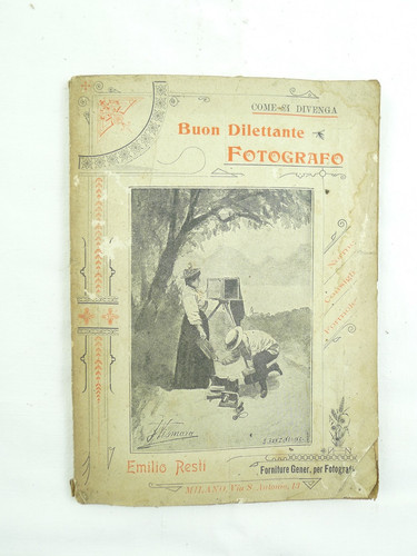 Antico manuale fotografia - antico,