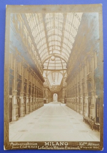 1896 milano galleria v - -,