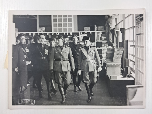 Foto epoca luce mussolini - foto,