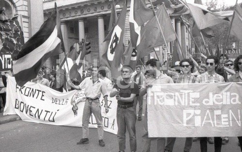 1988 milano manifestazione - 1988,