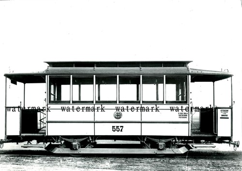 Bella fotografia del tram - del,
