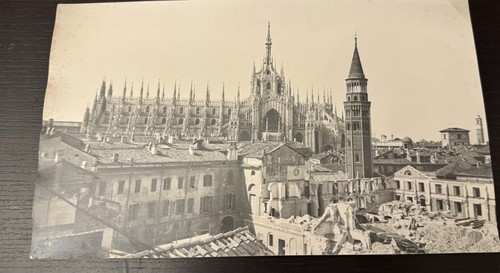 Fotografia milano bombardata - fotografia,