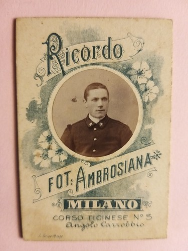 Militare fotografia - c.d.v.,
