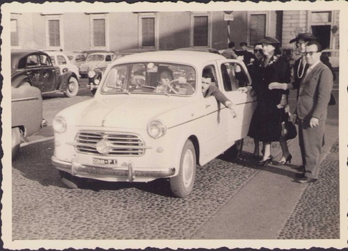 Milano 1957 fotografia - milano, fiat