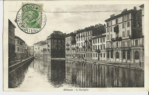 Milano naviglio vera - il,