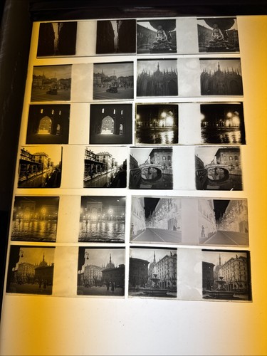 Lastre fotografiche vetro - lastre, in