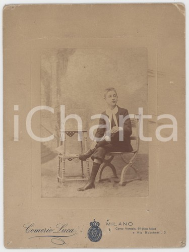 1910 milano ragazzo in - ca,